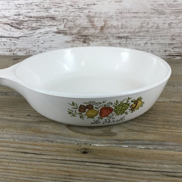Vintage Corning Ware Spice of Life Le Persil P-83-B Sauce Pan Skillet (NO LID) - Picture 1 of 12